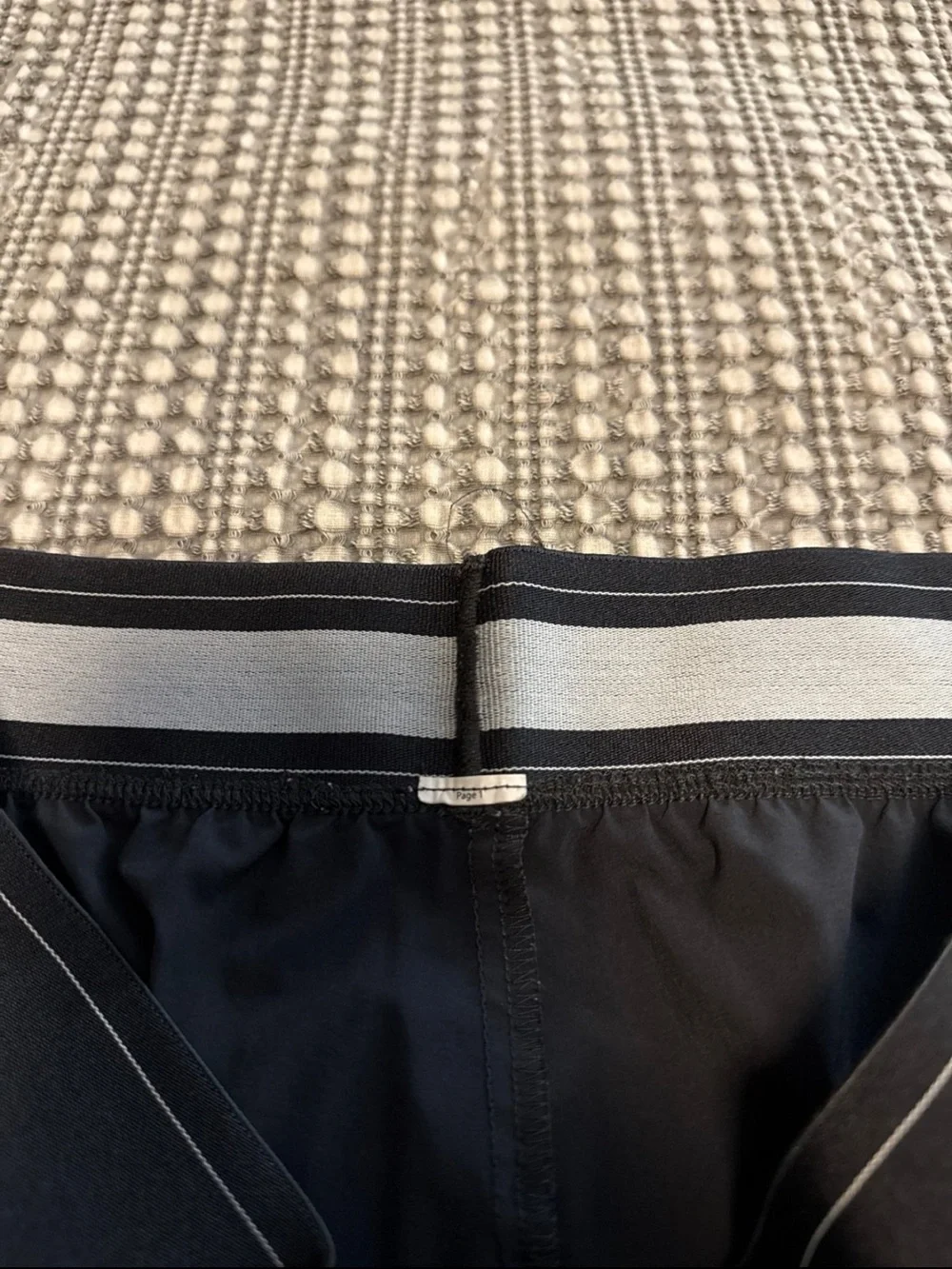 Alo yoga suit up trousers size large anthracite